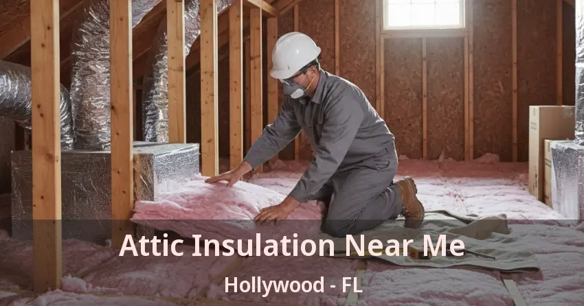 Attic Insulation Near Me Hollywood - FL