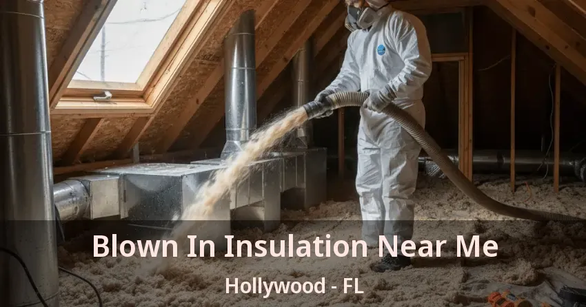 Blown In Insulation Near Me Hollywood - FL