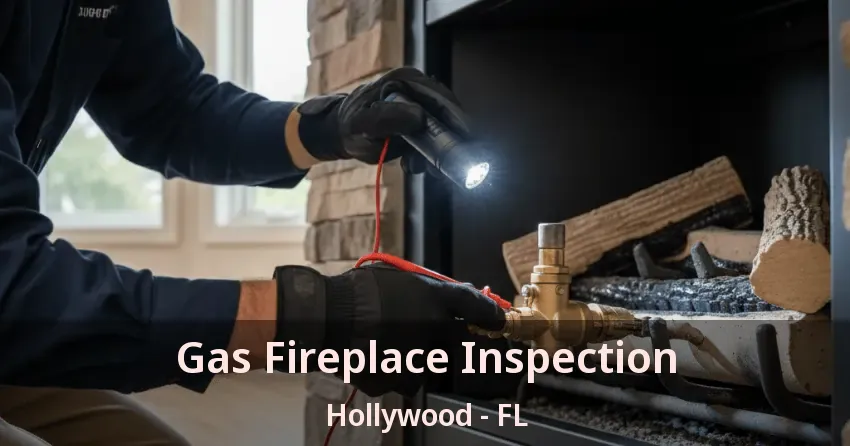 Gas Fireplace Inspection Hollywood - FL