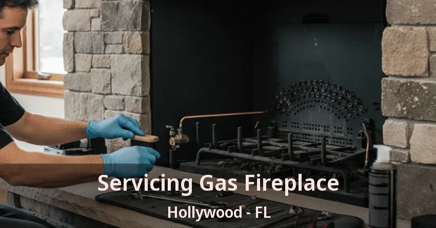 Servicing Gas Fireplace Hollywood - FL
